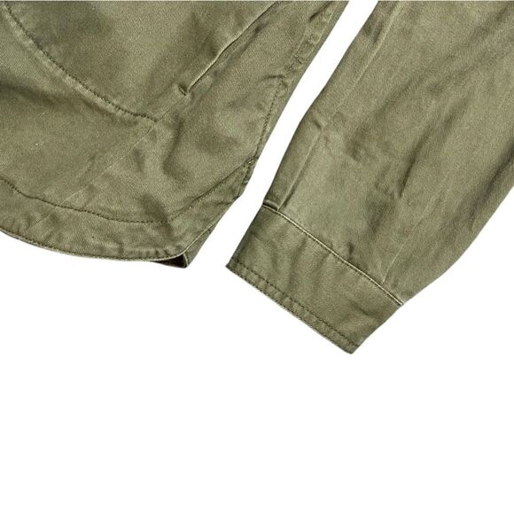 MNG MANGO Olive Green Women's Military Jacket Size XS - Picture 5 of 16